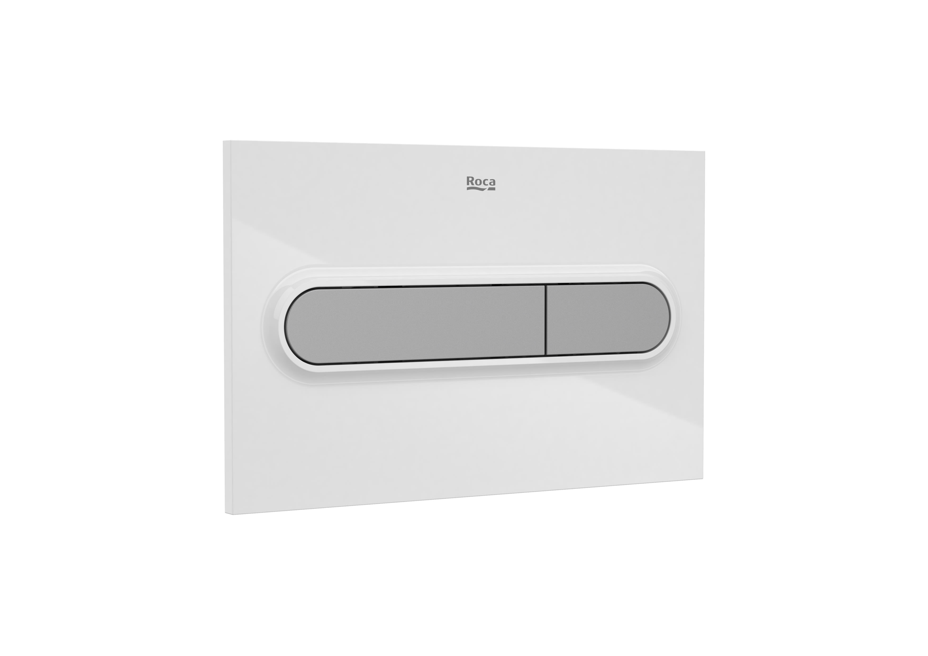 Manöverplattor Polished stainless steel In-Wall Systems A890195005 Roca