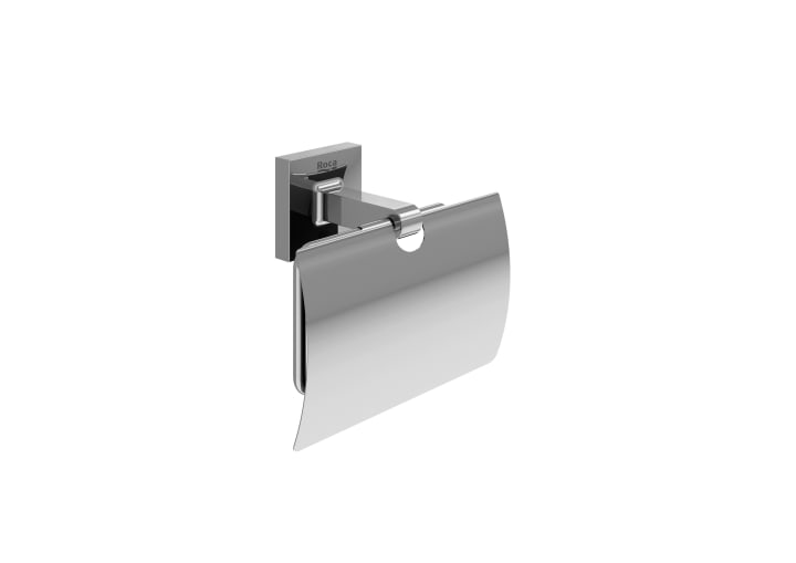 Toalettrullehållare med lock