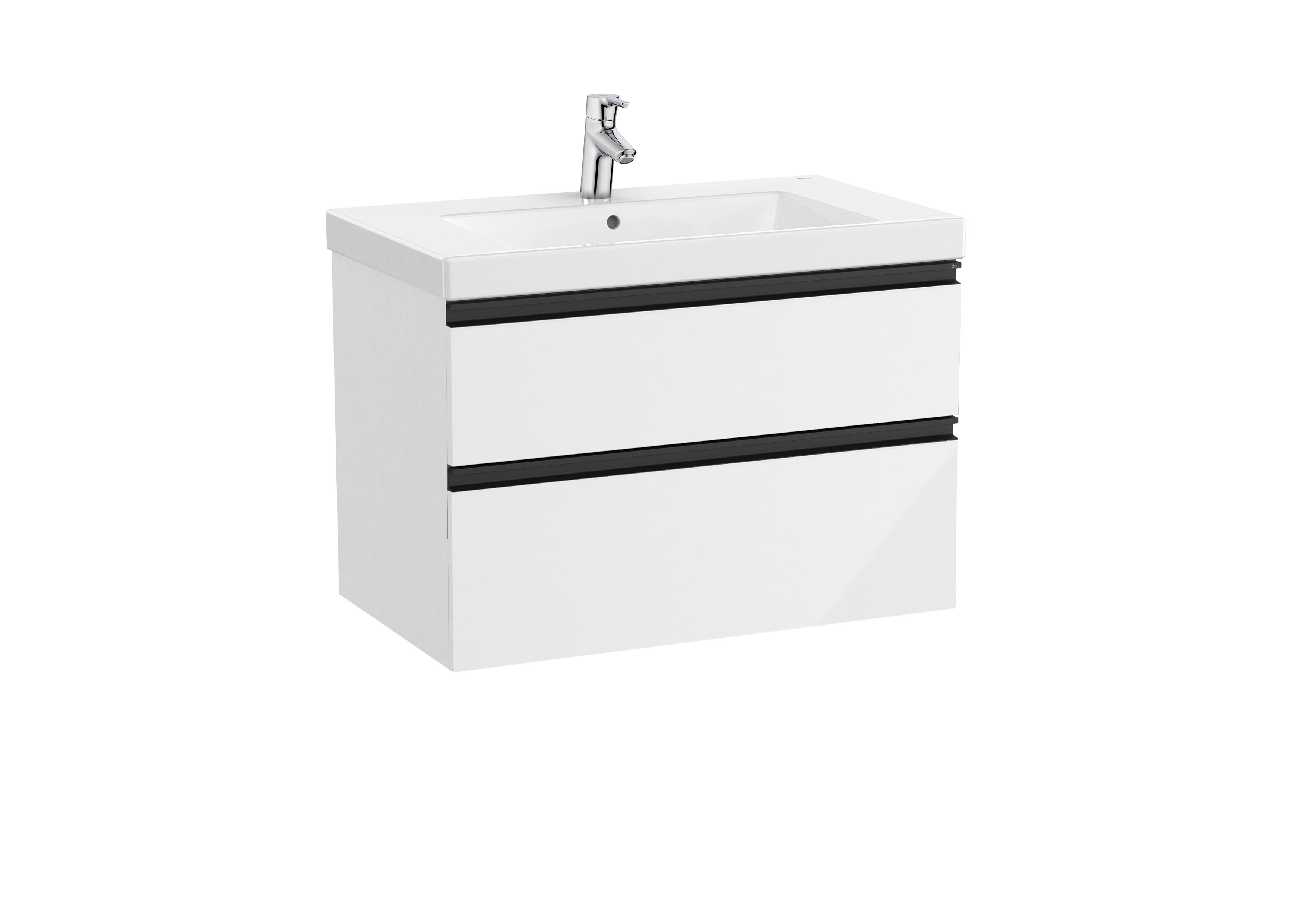 Kommoder Gloss white Domi A851546806 Roca
