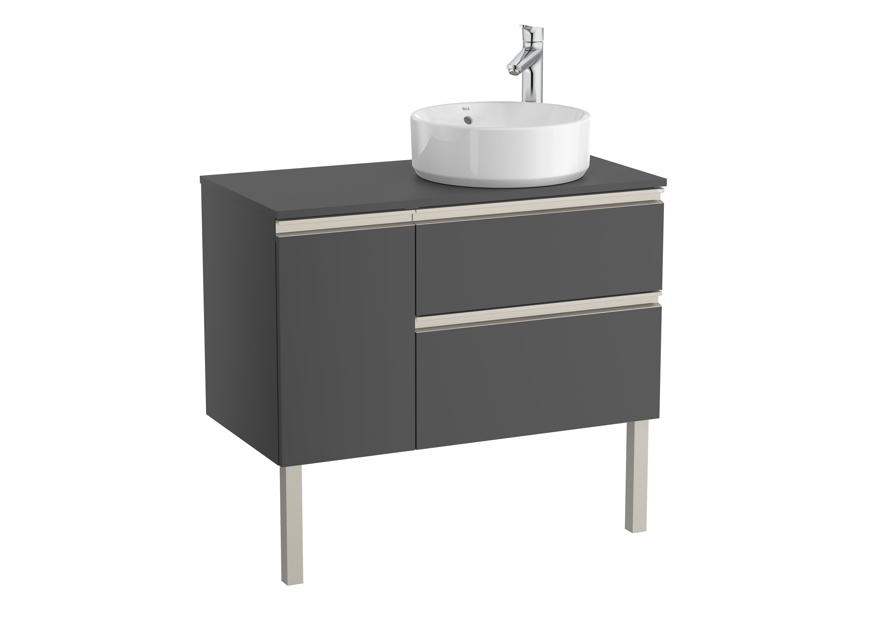 Underskåp Anthracite grey The Gap A851502153 Roca