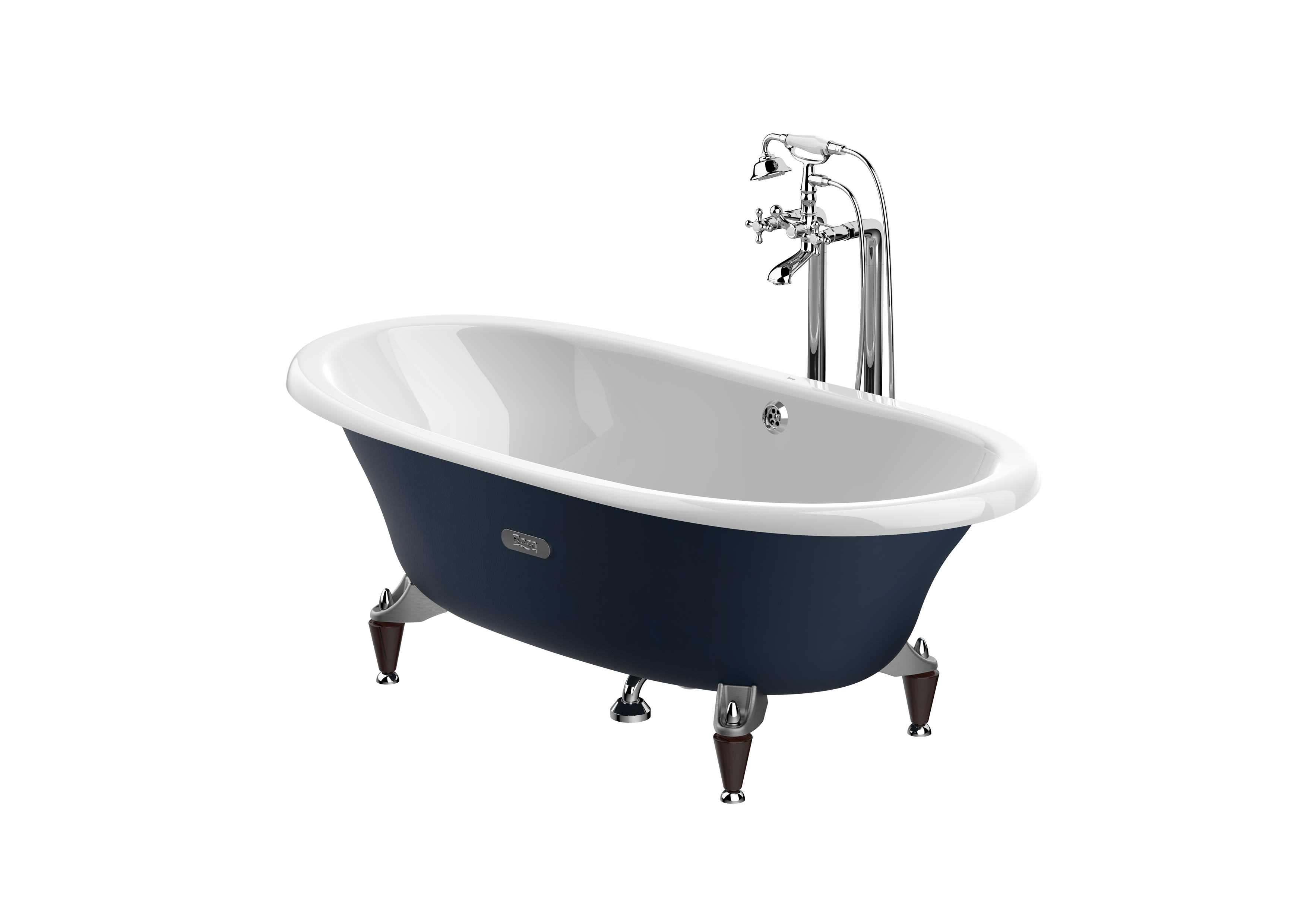 Badkar utan bubbelfunktion White Newcast A233650004 Roca