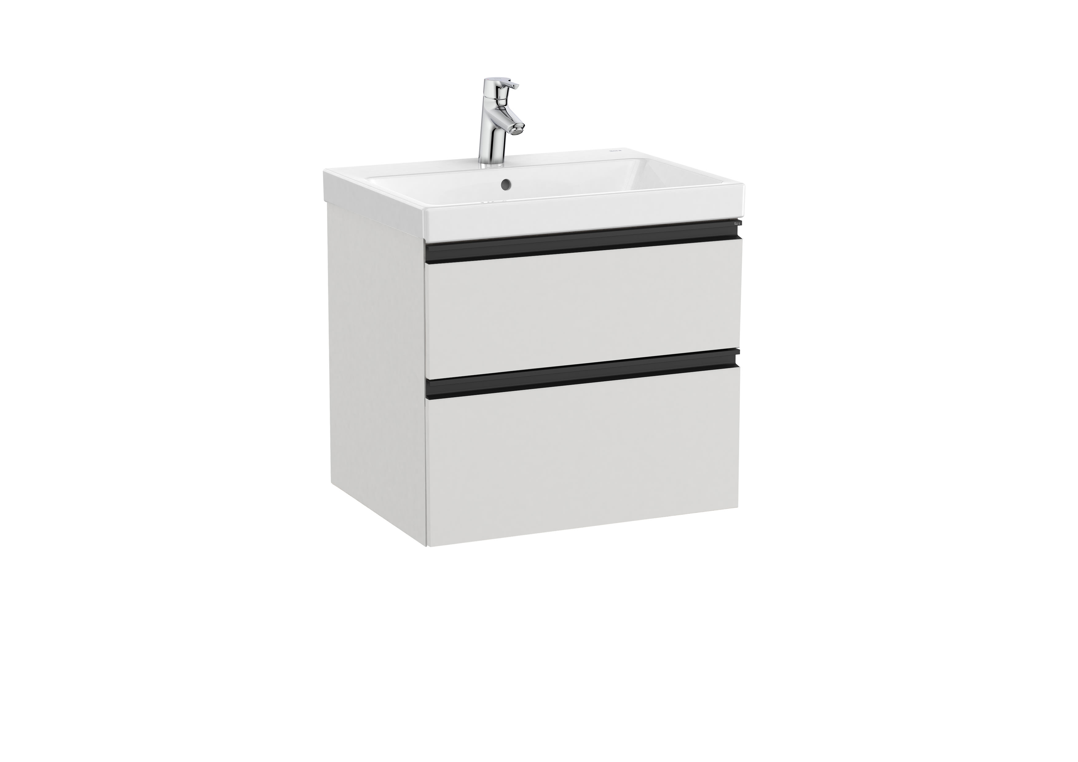 Kommoder Arctic grey Domi A851545447 Roca