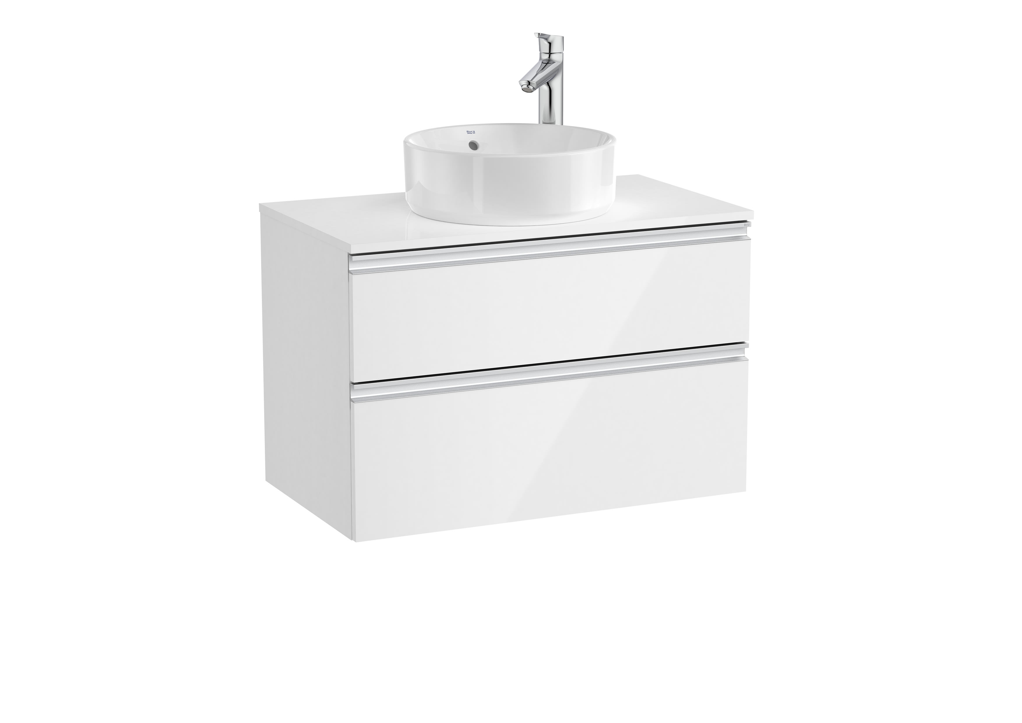 Underskåp Gloss white The Gap A851501806 Roca