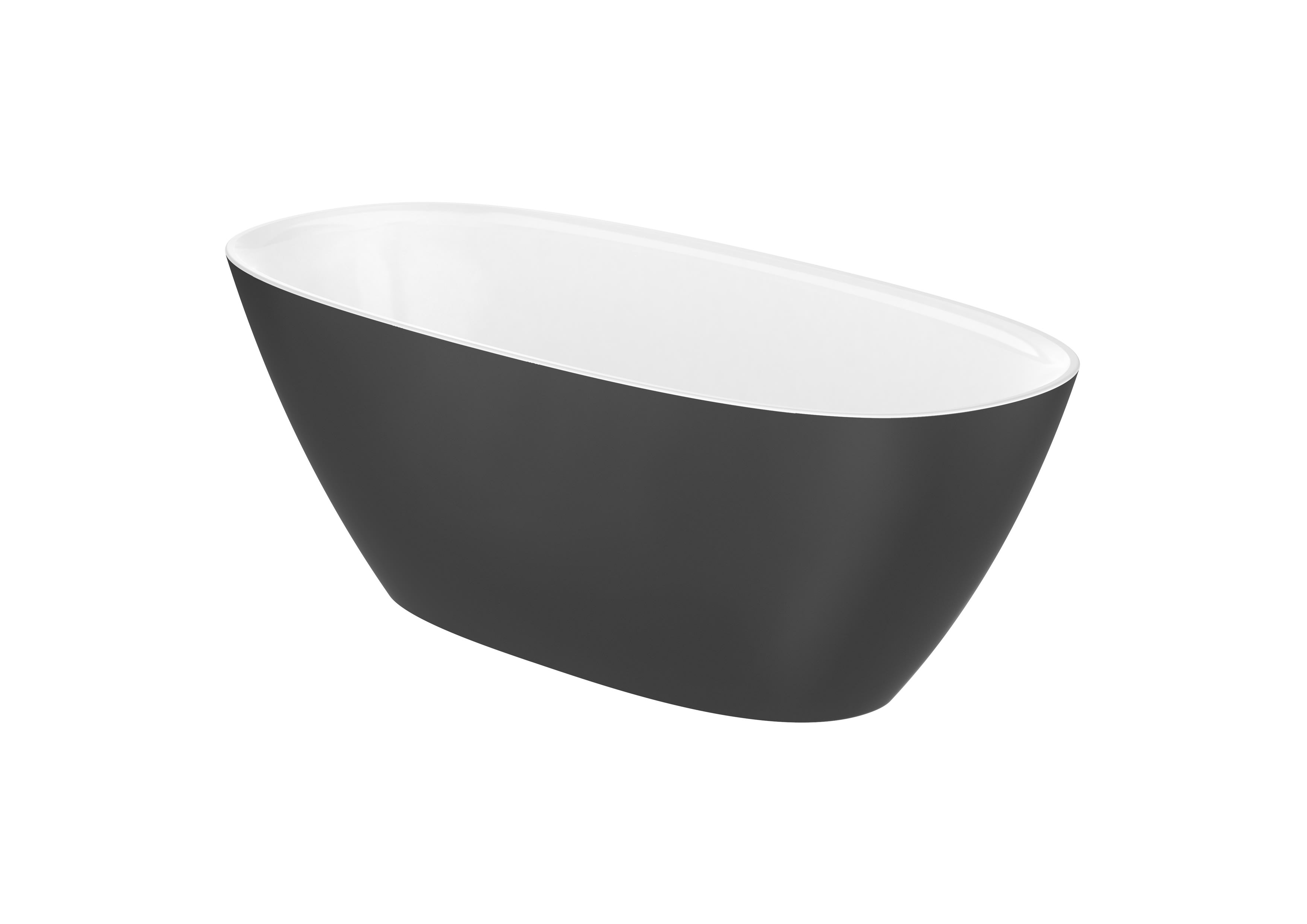 Badkar utan bubbelfunktion Onyx/White Ariane A2484700X0 Roca